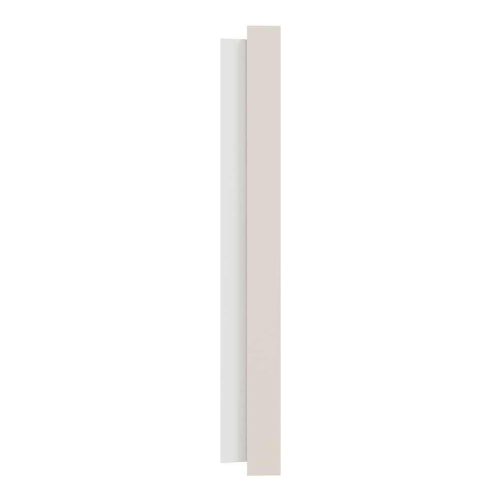 Odace plaque 3 postes beige sable